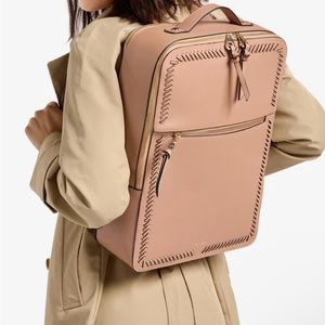 Calpak Kaya 17” Laptop Backpack in Caramel NWT